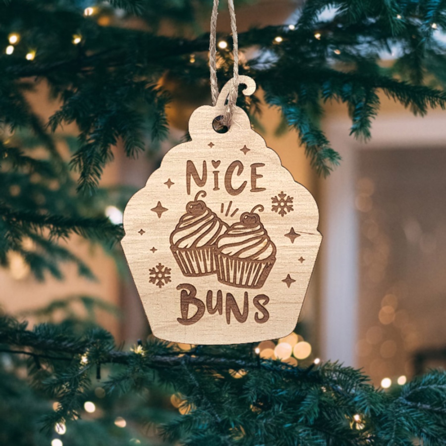 Nice Buns - Christmas Bauble